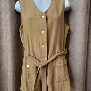 Vintage Halston sleeveless silk blouse sz 8